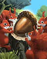 Acorn Feast Super Secret Badge