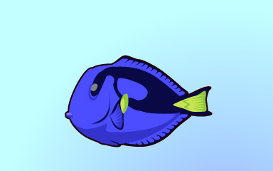 Quinn's Aquarium Stitches Badge