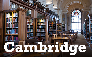 Postcards from Britain Cambridge Postcard Badge