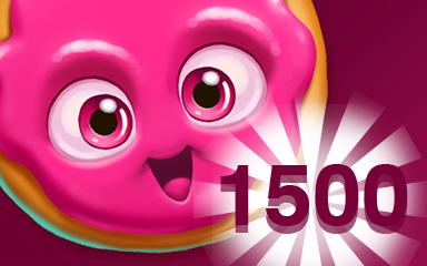Cookie Connect Red Cookie 1500 Badge