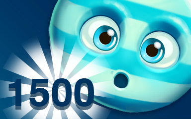 Cookie Connect Blue Cookie 1500 Badge