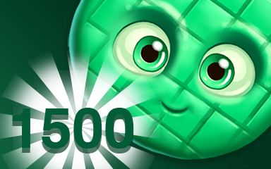 Cookie Connect Green Cookie 1500 Badge