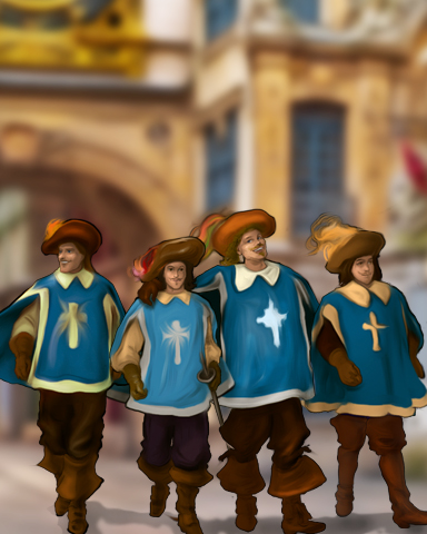 Story Quest The Three Musketeers Episode 4 Badge