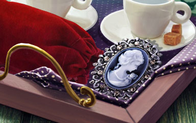 Claire Hart: Secret in the Shadows Into the Past Badge