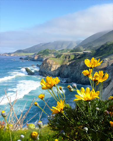 Claire Hart: Secret in the Shadows Big Sur Badge
