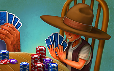 Poker Beginner Badge - Double Deuce Poker HD