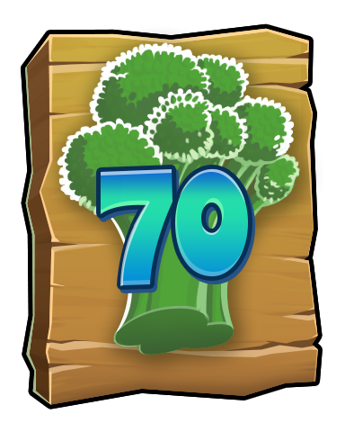 Word Whomp HD The Broccoli Badge