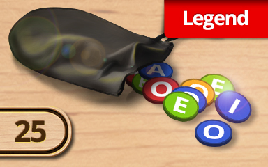 A Way With Words 25 Legendary Challenge Badge