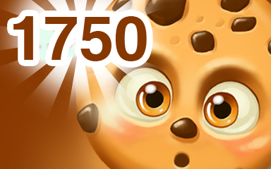 Cookie Connect Chocolate Cookie 1750 Badge