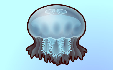 Quinn's Aquarium Full Moon Badge