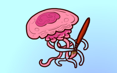 Quinn's Aquarium Art Class Badge