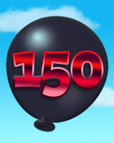Poppit! HD Rank 150 Badge