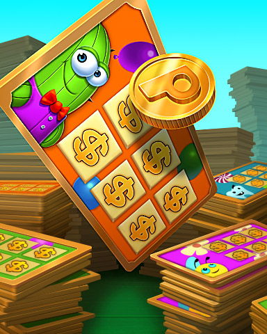 Lottso! Express HD Sir Scratcher Badge