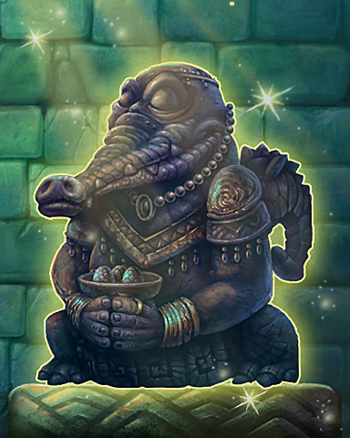 Tri-Peaks Solitaire HD Crocodile Idol Badge