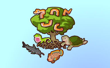 Quinn's Aquarium Groovy Mangrove Badge