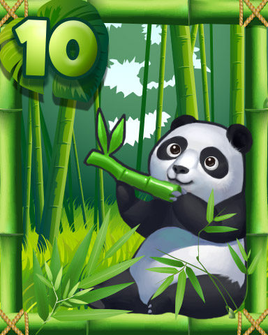 The Panda Badge - Mahjong Safari HD