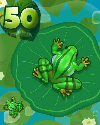 Mahjong Safari HD The Frog Badge