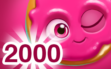 Cookie Connect Red Cookie 2000 Badge