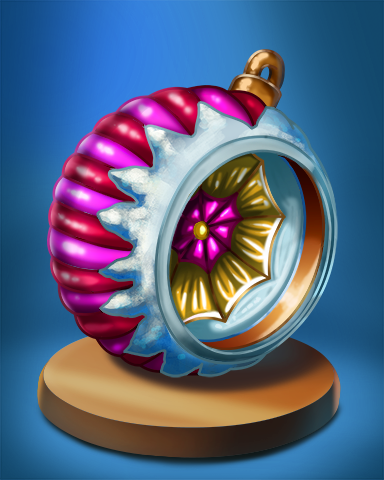 Pogo World Class Solitaire HD Bauble Hole Badge