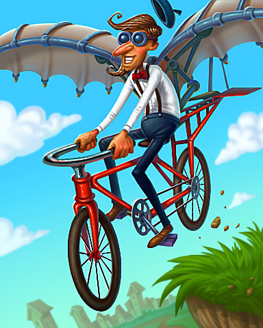 History of Flight: Pedal to the Metal Super Secret Badge