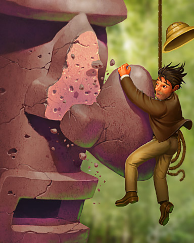 Tri-Peaks Solitaire HD A Nose For Trouble Badge