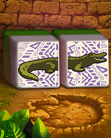 Mahjong Safari HD Trouble Afoot Badge