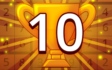 Pogo Daily Sudoku Sudoku Adept Badge