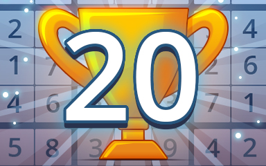 Pogo Daily Sudoku Sudoku Professional Badge