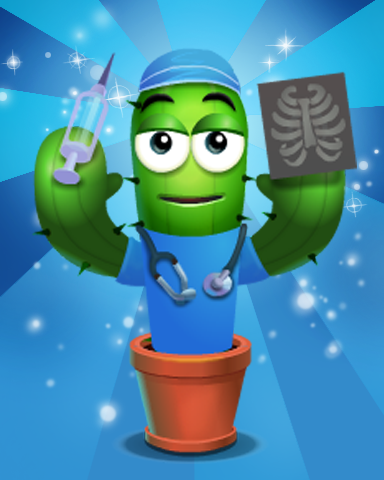 Poppit! Party Doctor Badge