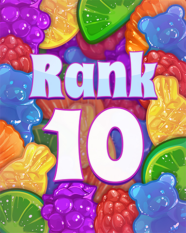 Sweet Tooth Town Rank 10 Badge