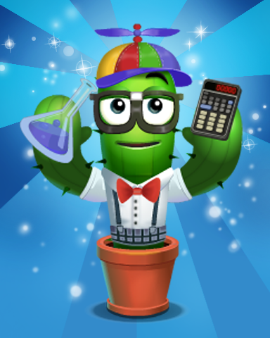 Poppit! Party Smarty Pants Badge