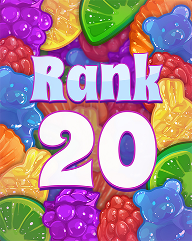 Sweet Tooth Town Rank 20 Badge