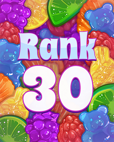 Sweet Tooth Town Rank 30 Badge