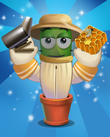 Poppit! Party Beekeeper Badge