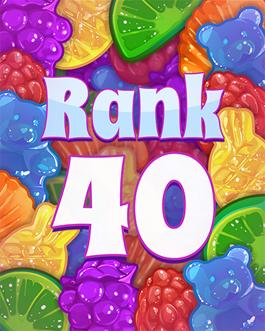 Sweet Tooth Town Rank 40 Badge