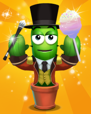 Poppit! Party Gold Ringmaster Badge