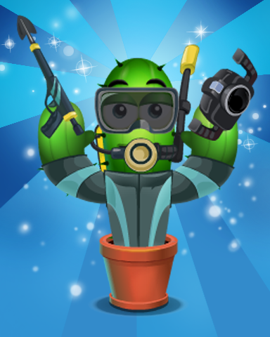 Poppit! Party Scuba Badge