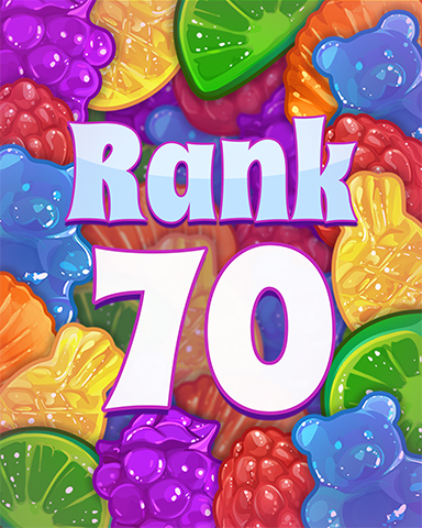 Sweet Tooth Town Rank 70 Badge