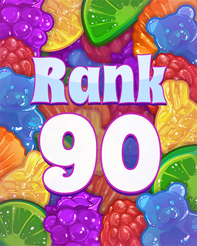 Sweet Tooth Town Rank 90 Badge