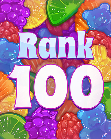 Sweet Tooth Town Rank 100 Badge