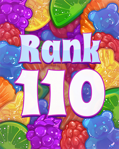 Sweet Tooth Town Rank 110 Badge