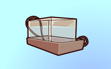Quinn's Aquarium Just Add Water Badge