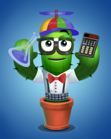 Poppit! Party Smarty Pants Level 1 Badge