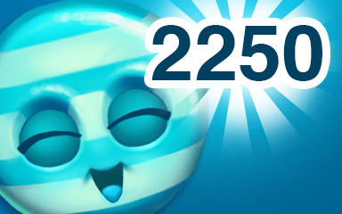 Cookie Connect Blue Cookie 2250 Badge