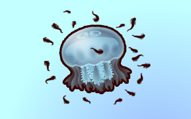 Quinn's Aquarium Get In My Jelly Badge