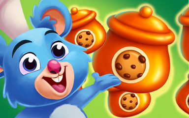 Cookie Connect Cookie Twins 500 Badge