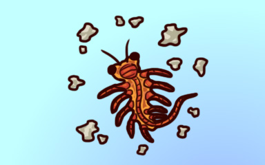 Quinn's Aquarium Flour Power Badge