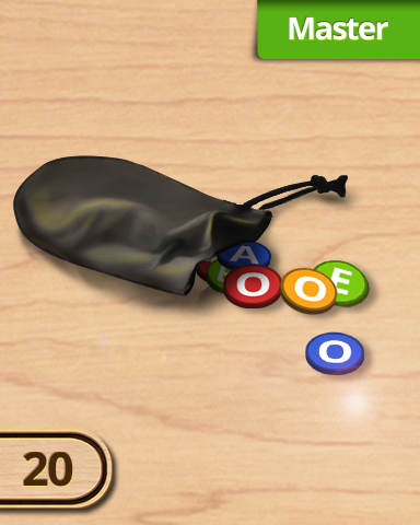 A Way With Words 20 Master Challenge Badge