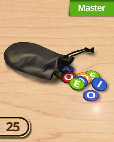 A Way With Words 25 Master Challenge Badge