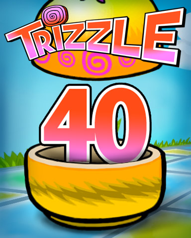 Trizzle Rank 40 Badge
